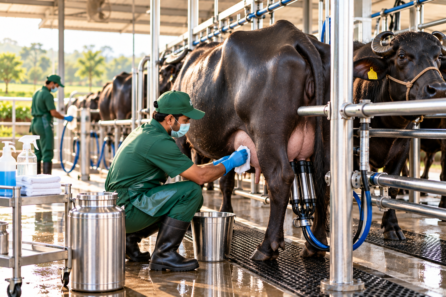 Hygienic Milking